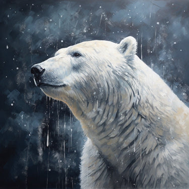 Polar Bear Canvas